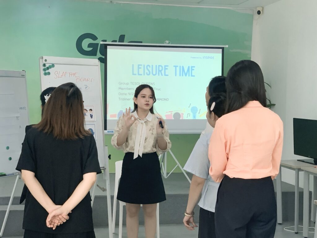 Buổi học tại trung tâm GYLA